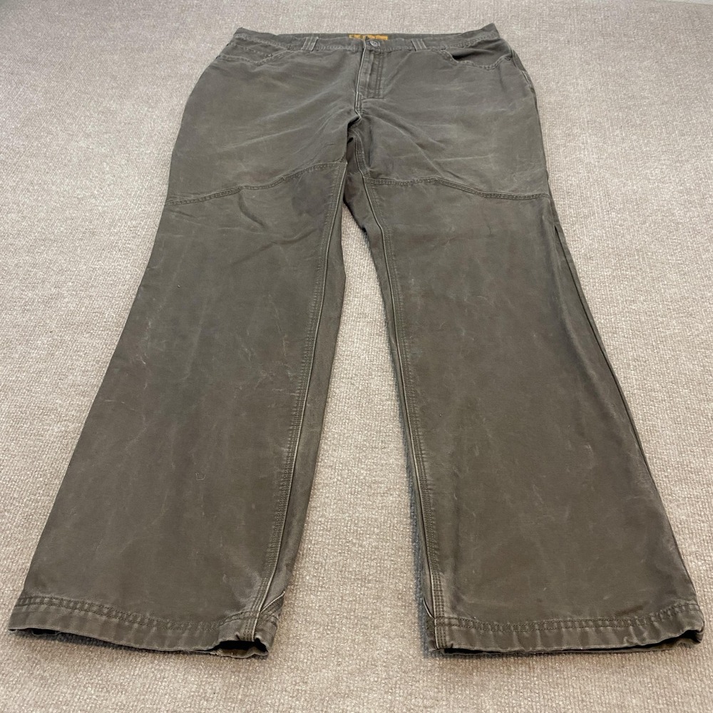Under Armour Brush Pants Mens 40 Fits 39x32 Faded Brown Hunting Hiking Gorpcore